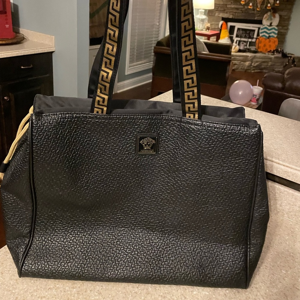 Versace perfume tote bag